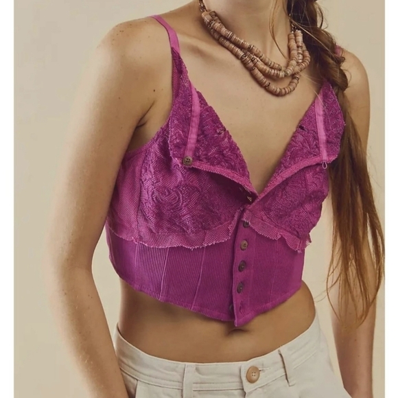 Free people Have my Heart in Raspberry Sherbet - Picture 3 of 11